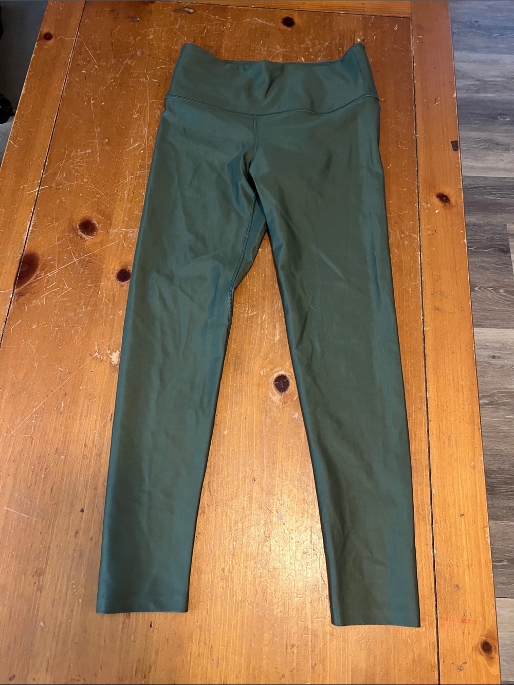 Noli shiny green leggings